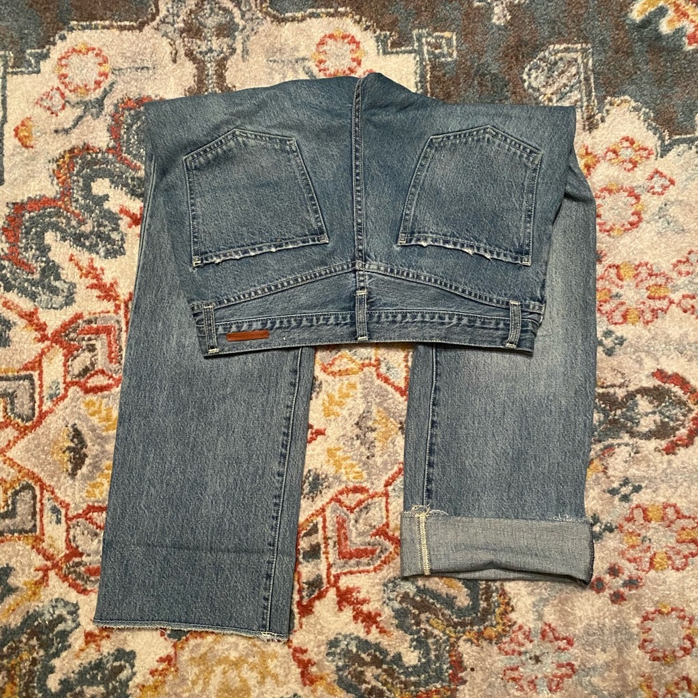 Pilcro and Letterpress Folio wide leg jeans